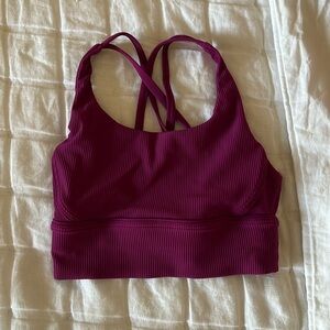 Lululemon long line sports bra